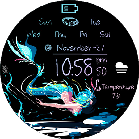 BFF43 - Neon Art Fairy Mermaid screenshot 17