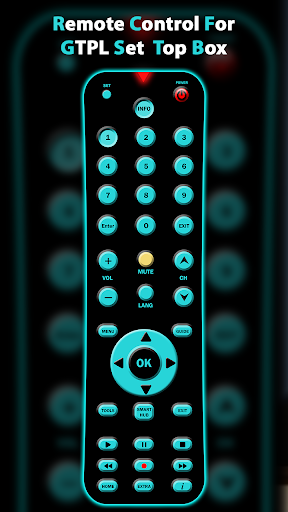 Android application Set Top Box Remote For GTPL screenshort