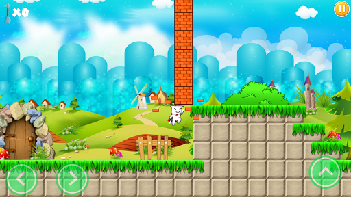 Android application Super Cat World 2 HD screenshort