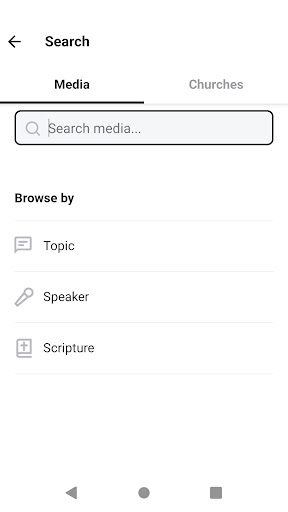 Screenshot of FamilyChurch.App