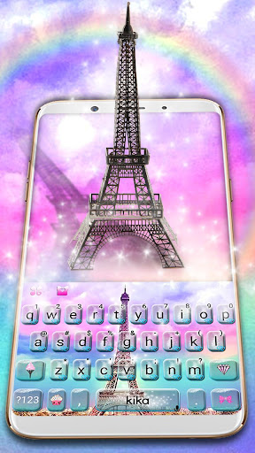 Dreamy Eiffel Tower Theme Screen 2