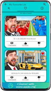 Mr beast video app