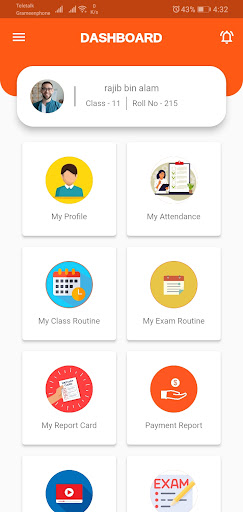 Smart Academic System Screen 2