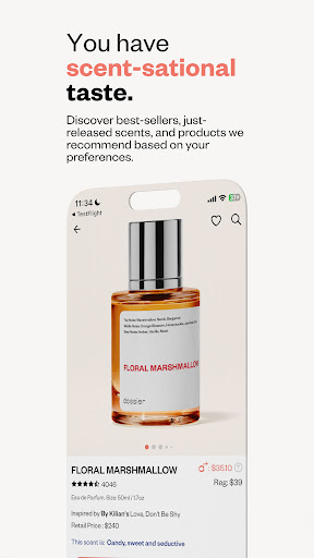 Dossier Perfumes Screen 3