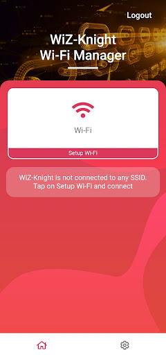 WiZ-Knight Wi-Fi Manager Screen 3