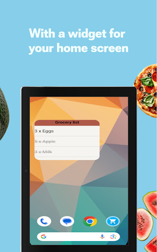 Widget List - Shopping List