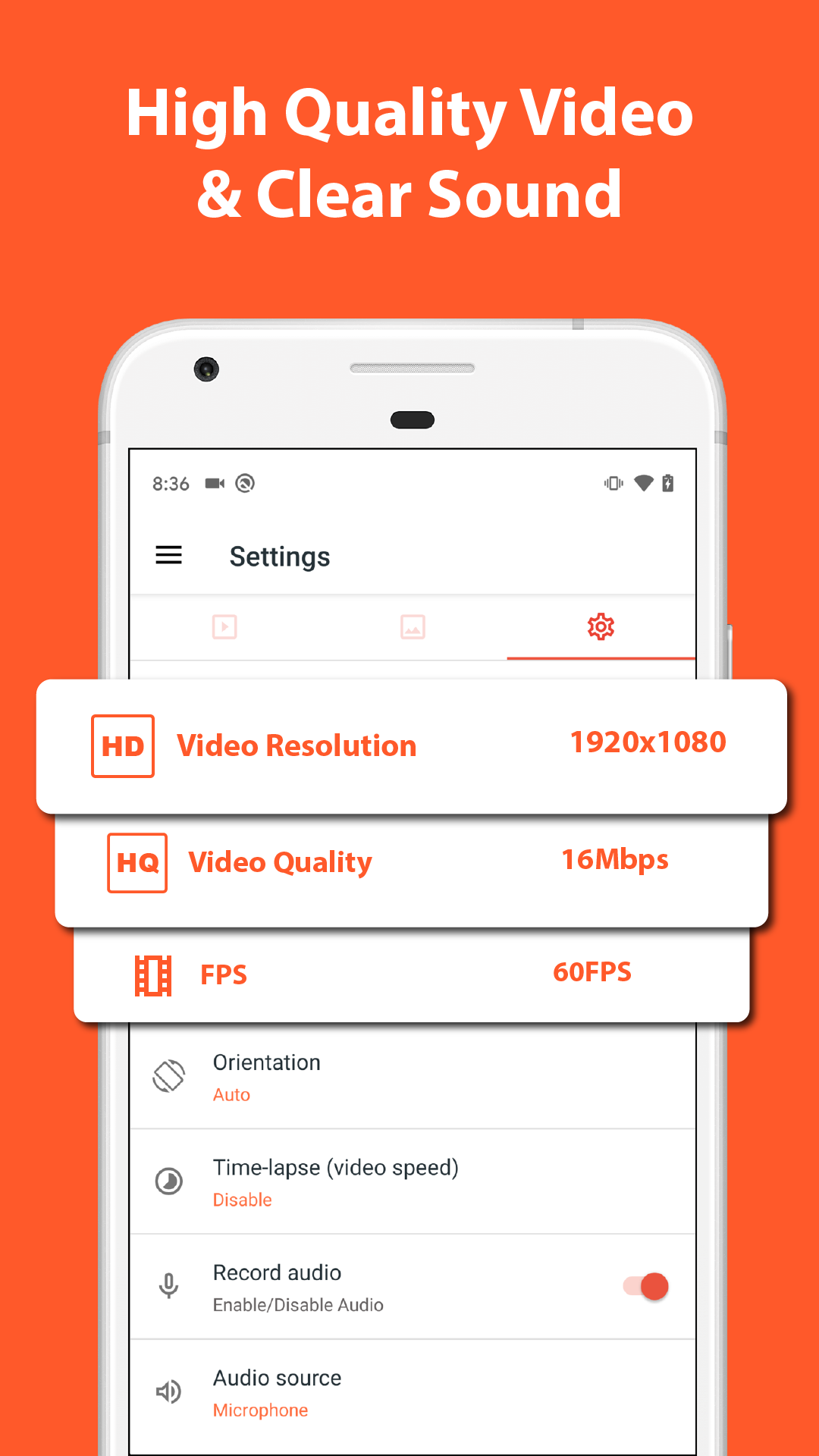 Android application AZ Screen Recorder - Video Recorder, Livestream screenshort