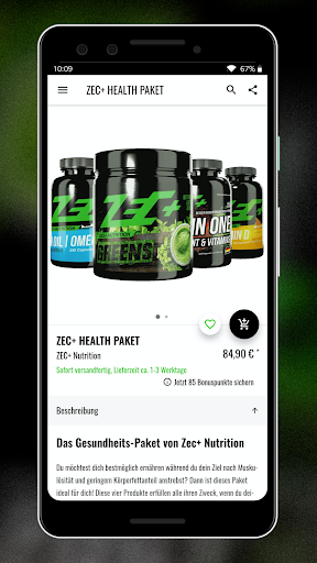 Zec+ Nutrition Shop Screenshot 3 - AppWisp.com