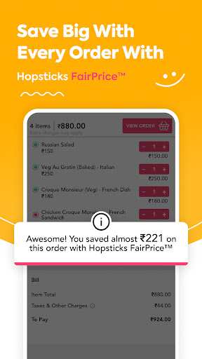 Order Food Online - Hopsticks Screenshot 4 - AppWisp.com