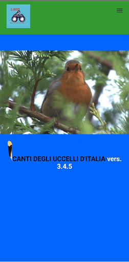 Android application Canti degli Uccelli d'Italia screenshort