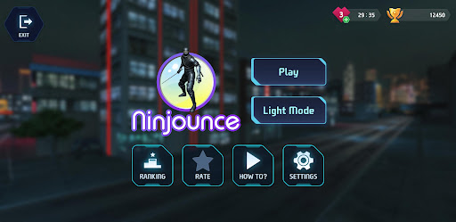 Android application Ninjounce screenshort