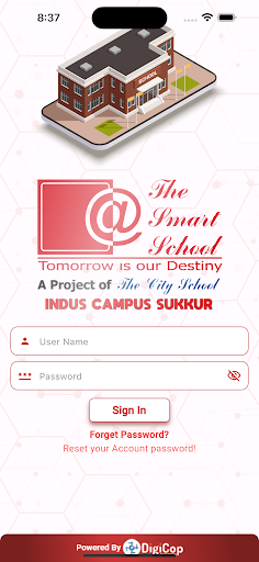 Smart School Indus Campus Screen 2