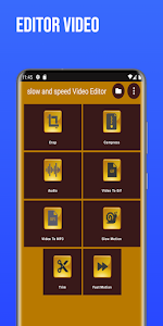 slow & speed Video Editor Unknown