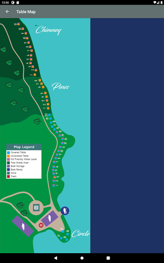 Screenshot of Greensport RV Park and Marina