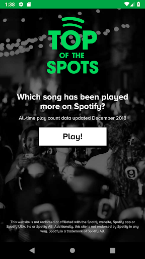 Top of the Spots Screenshot 1 - AppWisp.com