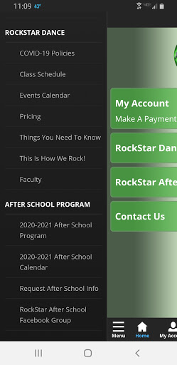RockStar Academy of Dance Screen 3