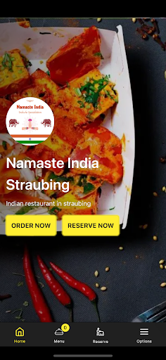 Android application Namaste India Straubing screenshort