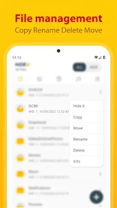 File Manager & Hide Files
