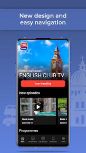 English Club TV MOD APK (Kilitsiz) 1 ile İngilizce öğrenin