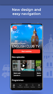 English Club TV Channel Screenshot