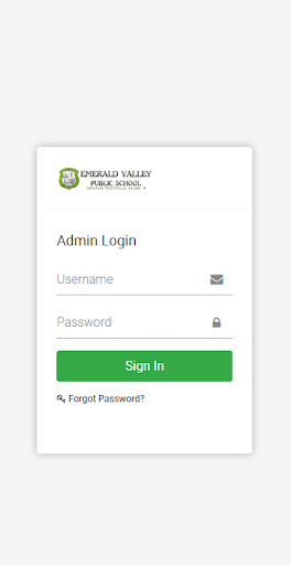 Android application EVPS Primary Staff screenshort