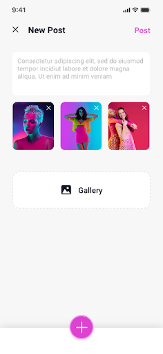 Android application MeetChat screenshort