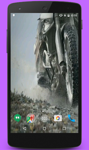 Moto Racing HD Video Wallpaper Screen 2
