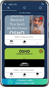 Screenshot 2 OSHO Talks android