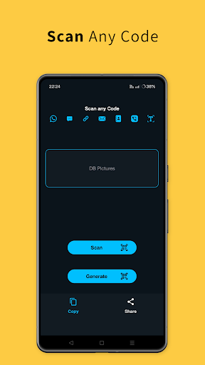 My QR - QR Generator & Scanner Screen 2