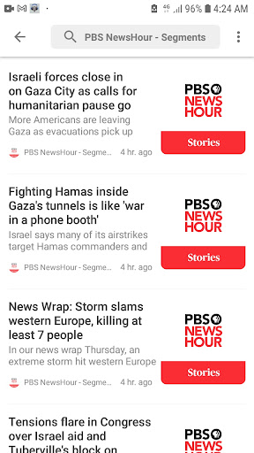 Global News App: News Podcast Screen 2
