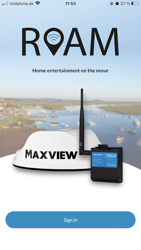 Android application Maxview Roam screenshort