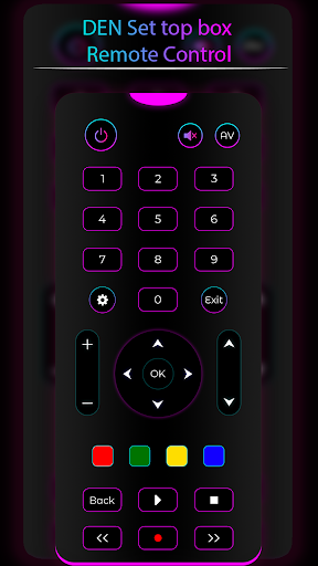 Android application DEN Set Top Box Remote screenshort