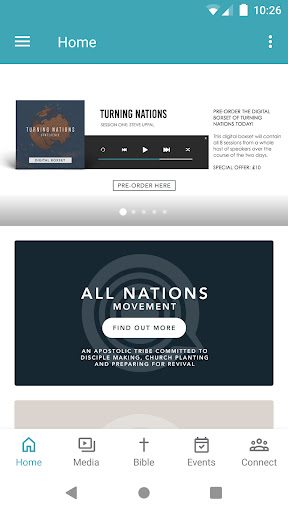 Android application All Nations Movement screenshort