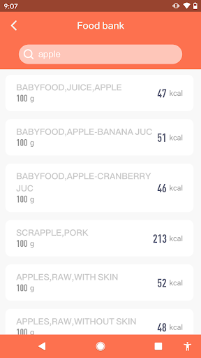 Food Scale Screen 2