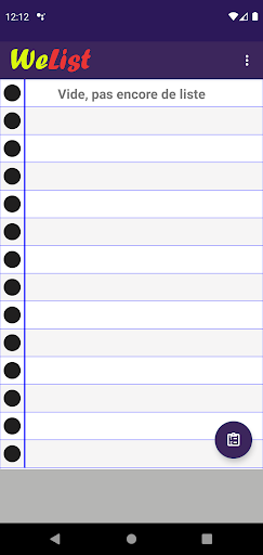 WeList Screen 2
