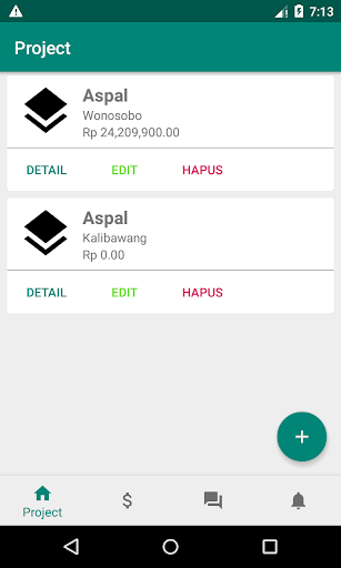 Android application iRAB Aspal screenshort