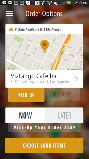 Viztango Cafe Screen 2