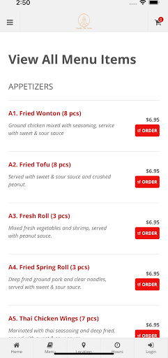 Sawadee Thai Cuisine Screen 2