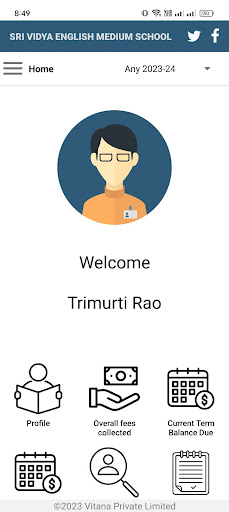 Android application SRIVIDYA ENGLISH MEDIUM SCHOOL screenshort