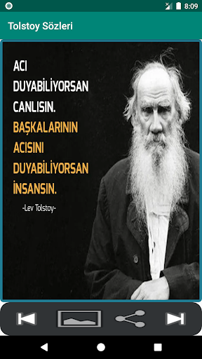 Android application Tolstoy Sözleri screenshort