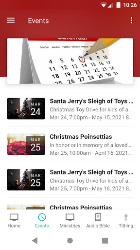Beach Community Church Screen 2