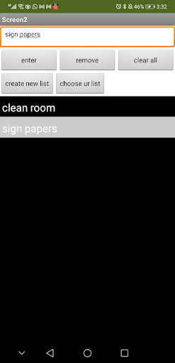 To do list 2.0 Screen 3