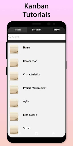 Android application Easy Kanban Tutorial screenshort