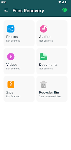 Android application Total File Recovery screenshort