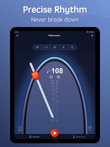 Metronome-beat rhythm training screenshot 4