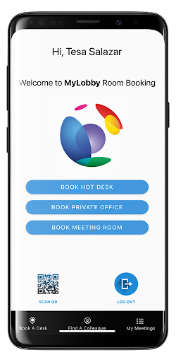MyLobby Office Hoteling Screen 2