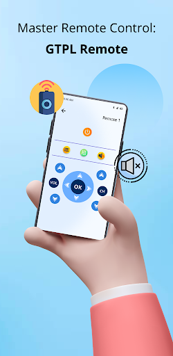 Android application Master Remote Control for GTPL screenshort