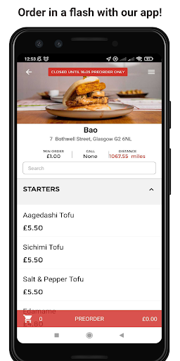 Android application Bao Glasgow screenshort