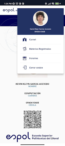 Admisiones ESPOL Screen 3