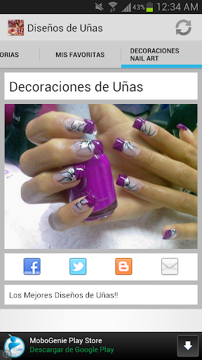 Designs Nail Arts Screenshot 1 - AppWisp.com